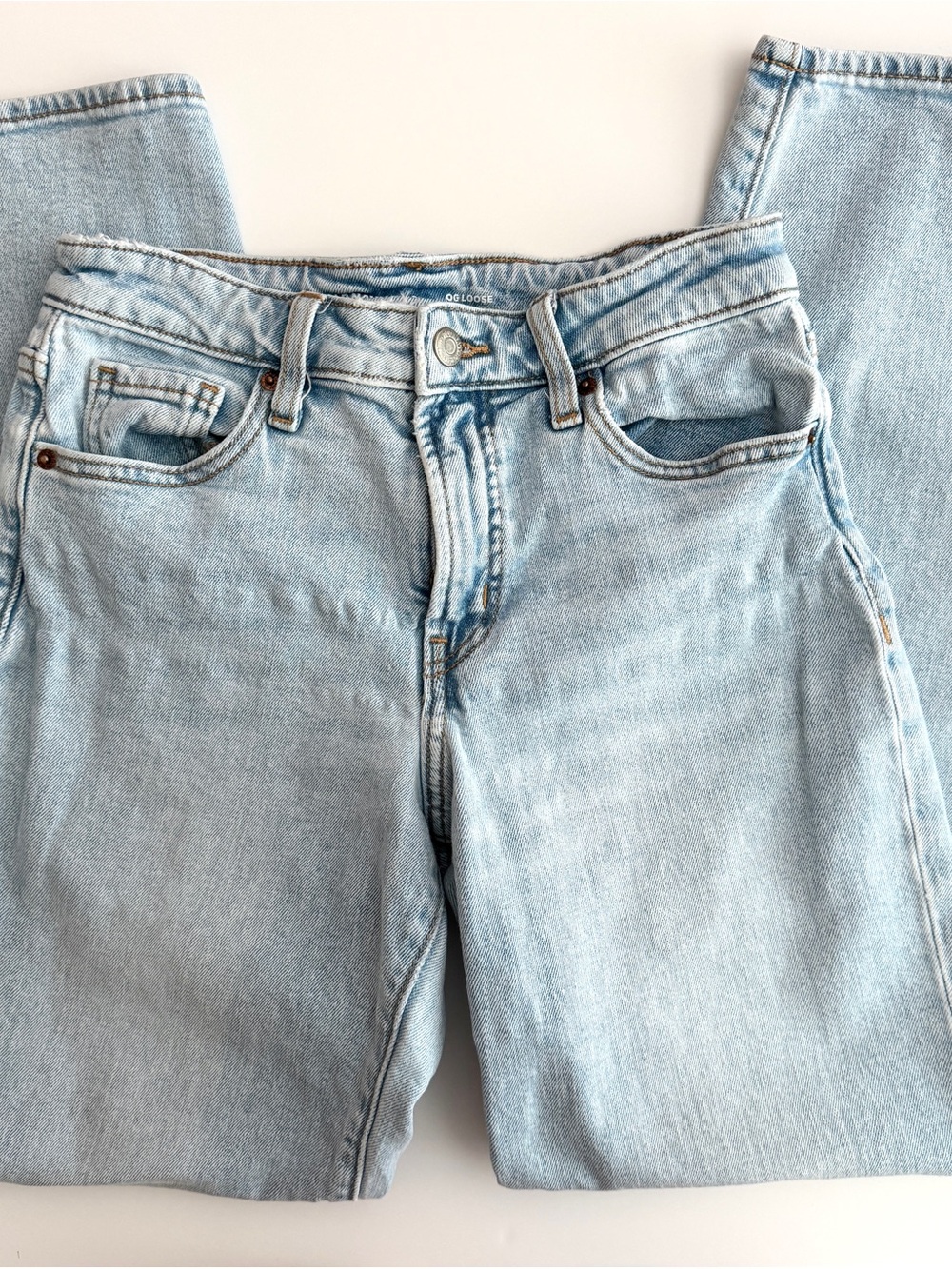 EUC Old Navy OG Loose High-Rise Light Blue Jeans